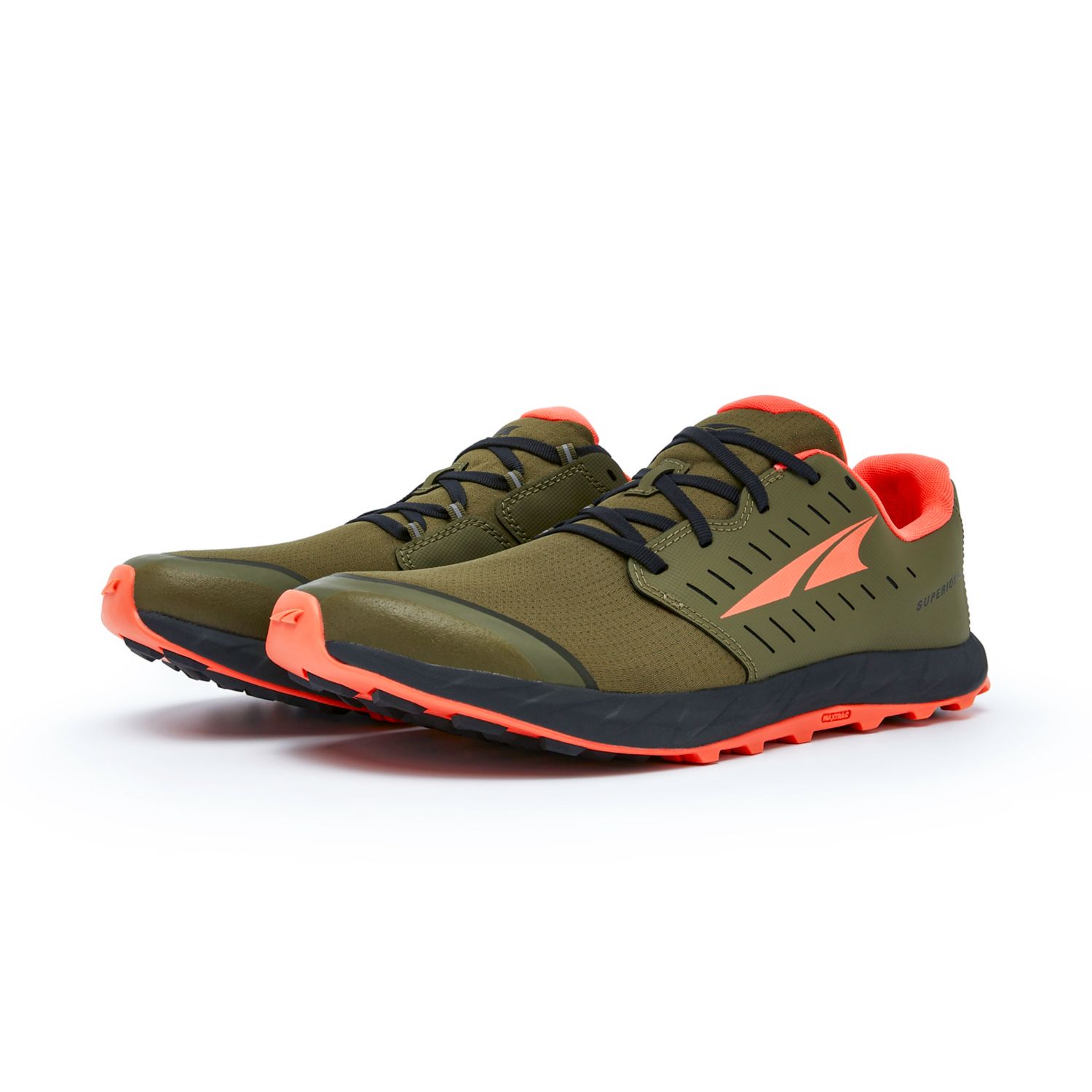 Altra Superior 5 Men's Trail Running Shoes Green | South Africa-27358099